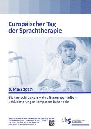 Schluckstörungen kompetent behandeln: Europäischer Tag der Sprachtherapie / Logopädie am 6. März