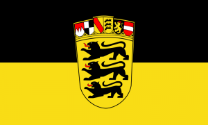 Illustration: Flagge von Baden-Württemberg