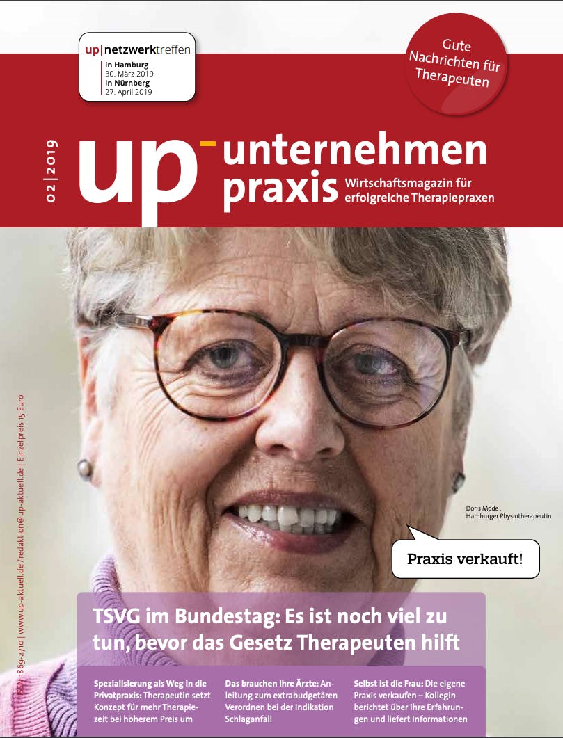 Ausgabe 2/2019 TSVG im Bundestag: Es ist noch viel zu tun, bevor das Gesetz Therapeuten hilft