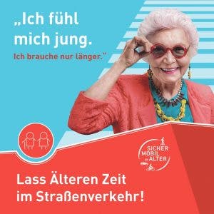 Seniorenkampagne „Sicher mobil im Alter“ gestartet