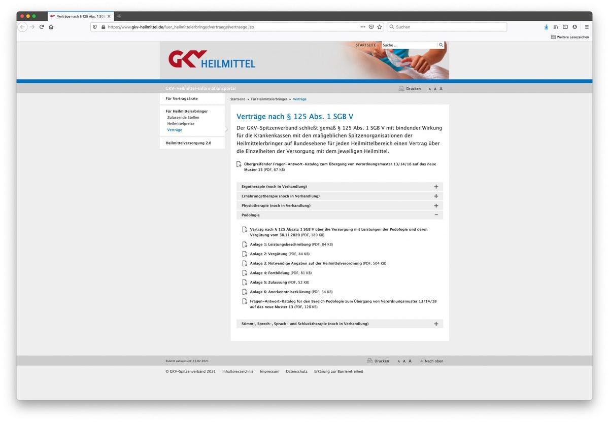 GKV-Heilmittel-Informationsportal liefert nützliche Informationen