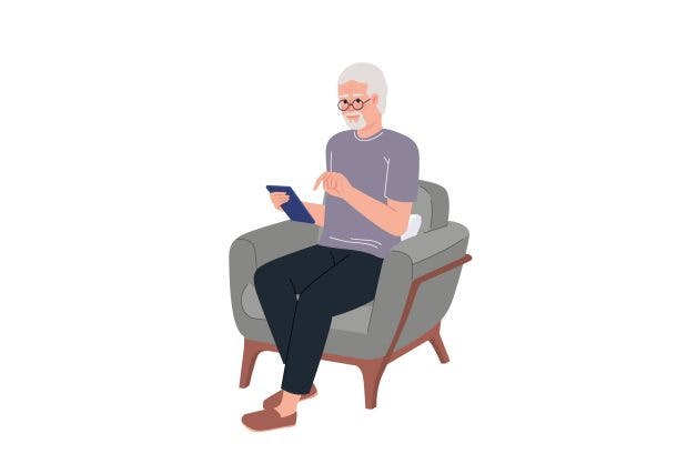 App für ältere Menschen und Personen mit chronischen Erkrankungen